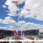12 мая в Беларуси отпраздновали День Государственного флага, Государственного герба и Государственного гимна